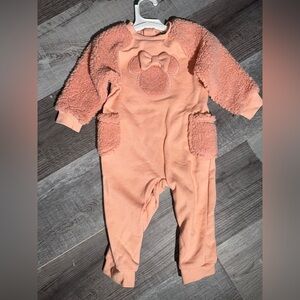 Disney baby coral Minnie one piece 18 months